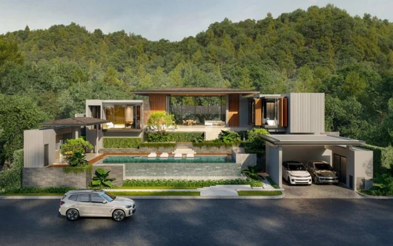 5 bedroom villa with private pool near Kamala Beach, Phuket in Botanica Montazure