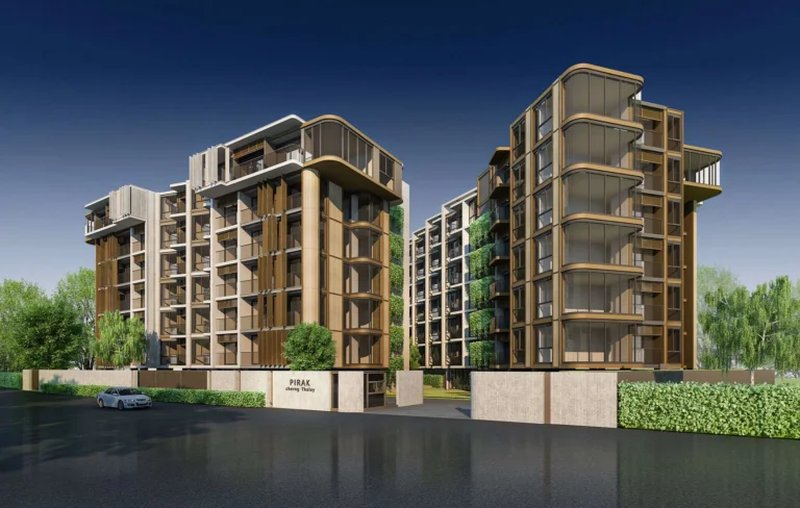 2 Bedroom Apartment in Cherng Talai Area, Phuket at Pirak Condominium