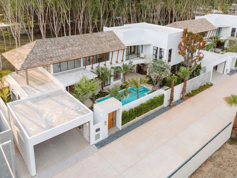 Two-storey 4 bedroom villa with private pool in Talang area, Phuket at Vinzita Elite Residences