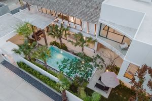 Two-storey 4 bedroom villa with private pool in Talang area, Phuket at Vinzita Elite Residences