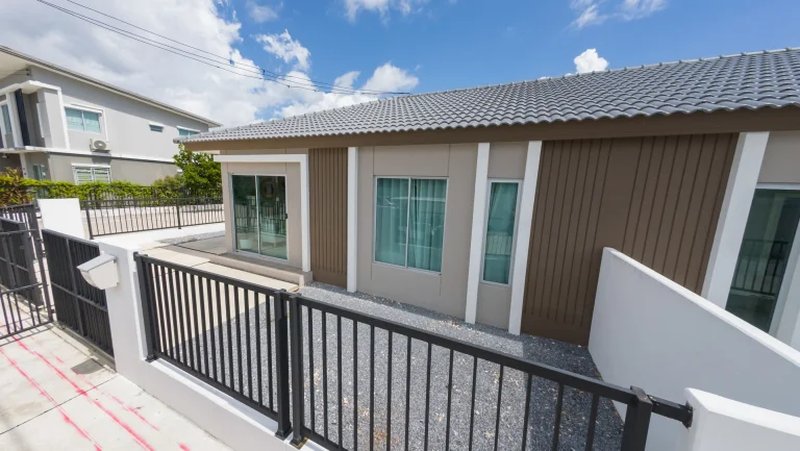 Modern 3 bedroom house in Talang area, Phuket in Pruksa Ville