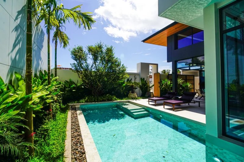 Two-storey 3 bedroom villa with private pool in Chalong area, Phuket at Elite Chalong Hidden Oasis Villas