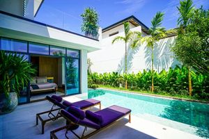 Two-storey 3 bedroom villa with private pool in Chalong area, Phuket at Elite Chalong Hidden Oasis Villas
