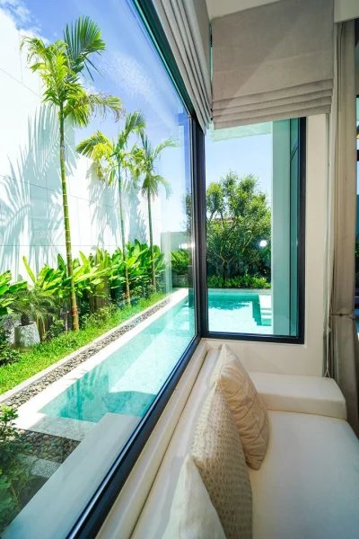 Two-storey 3 bedroom villa with private pool in Chalong area, Phuket at Elite Chalong Hidden Oasis Villas