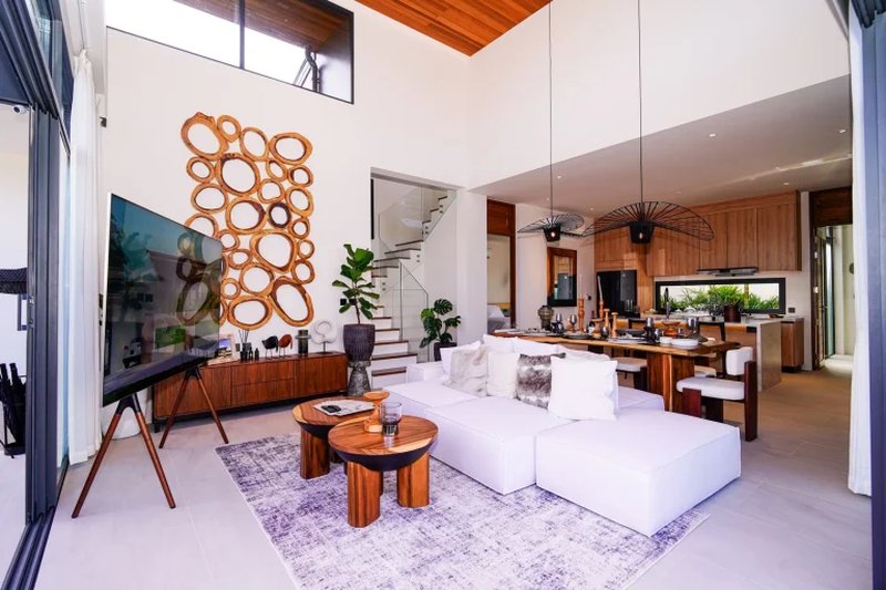 Two-storey 3 bedroom villa with private pool in Chalong area, Phuket at Elite Chalong Hidden Oasis Villas