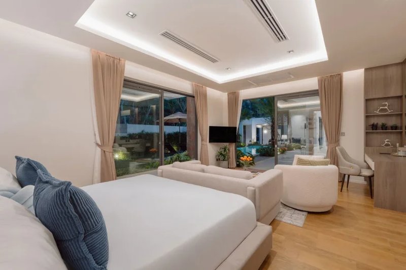 Two-storey 4 bedroom villa with private pool in Talang area, Phuket at Vinzita Elite Residences