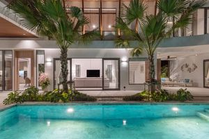 Two-storey 4 bedroom villa with private pool in Talang area, Phuket at Vinzita Elite Residences