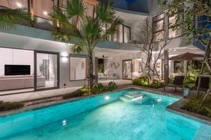 Two-storey 4 bedroom villa with private pool in Talang area, Phuket at Vinzita Elite Residences