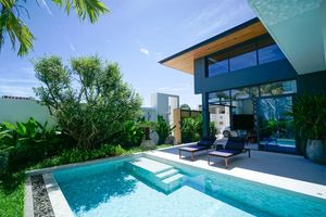 Two-storey 3 bedroom villa with private pool in Chalong area, Phuket at Elite Chalong Hidden Oasis Villas