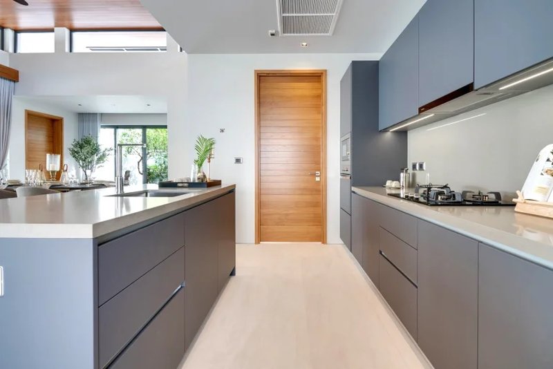 3 Bedroom villa with pool in Talang, Phuket at Botanica Modern loft II