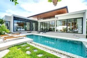 3 Bedroom villa with pool in Talang, Phuket at Botanica Modern loft II