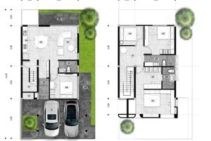 Двухэтажный дом с 4 спальнями в районе Ратсада, Пхукет в комплексе Midori