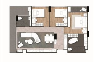 3 Bedroom Chalong Apartment, Phuket in Wyndham Fantasea Condo