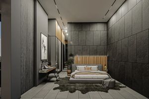 Two-storey 3 bedroom villa with private pool in Cherng Talai area, Phuket at Qcity by Wallaya Villas