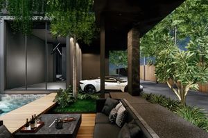 Two-storey 3 bedroom villa with private pool in Cherng Talai area, Phuket at Qcity by Wallaya Villas