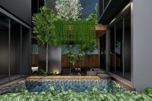 Two-storey 3 bedroom villa with private pool in Cherng Talai area, Phuket at Qcity by Wallaya Villas