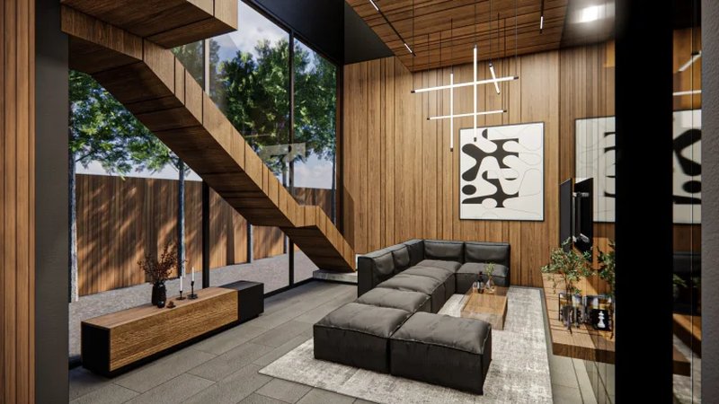 Two-storey 3 bedroom villa with private pool in Cherng Talai area, Phuket at Qcity by Wallaya Villas