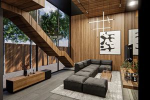 Two-storey 3 bedroom villa with private pool in Cherng Talai area, Phuket at Qcity by Wallaya Villas