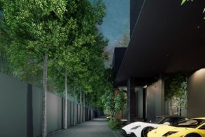 Two-storey 3 bedroom villa with private pool in Cherng Talai area, Phuket at Qcity by Wallaya Villas