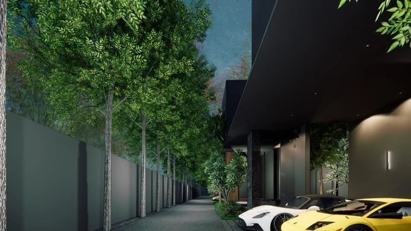 Two-storey 3 bedroom villa with private pool in Cherng Talai area, Phuket at Qcity by Wallaya Villas