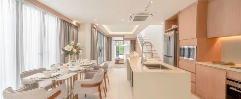 Two-storey 3 bedroom villa with swimming pool in Talang area, Phuket at Diamond Pool Villa