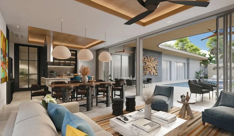 3 Bedroom Villa with pool in Talang area, Phuket at Alinda Villas