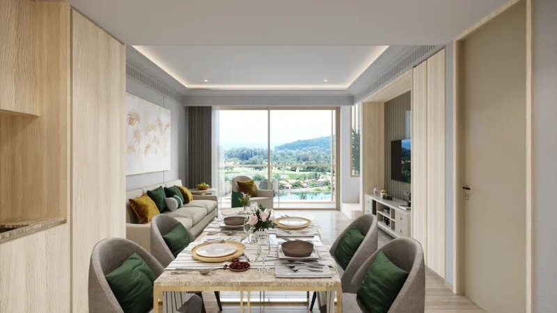 Duplex 2 Bedroom apartment in Bang Tao area, Phuket at The Ozone Condominium
