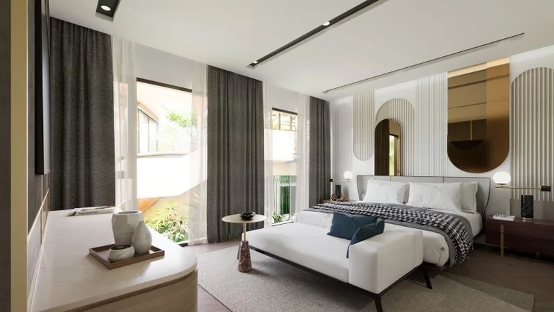 Duplex with 2 bedrooms in Bang Tao area, Phuket in Bellevue Lagoon