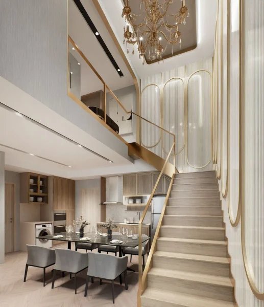 Duplex with 2 bedrooms in Bang Tao area, Phuket in Bellevue Lagoon