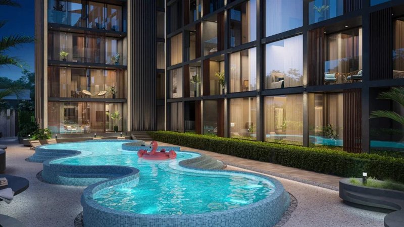 Duplex apartment in Rawai district, Phuket at Essence Residence