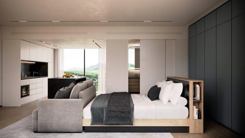 Studio Apartment in Rawai, Phuket at Essence Residence