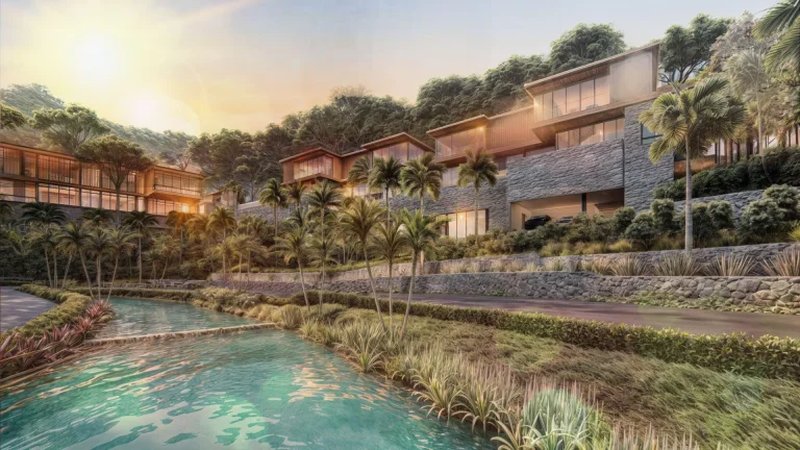 5 Bedroom villa with private pool on the lake, Phuket in The Menara Hill