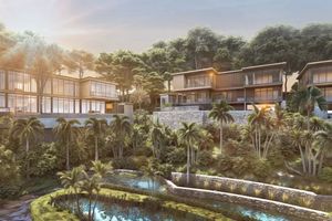 5 Bedroom villa with private pool on the lake, Phuket in The Menara Hill