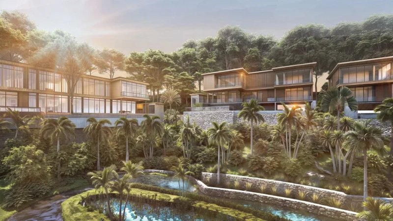 5 Bedroom villa with private pool on the lake, Phuket in The Menara Hill