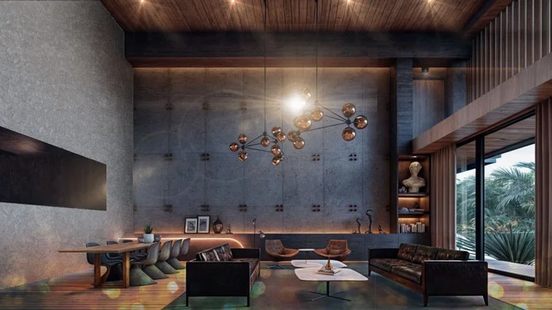 5 Bedroom villa with private pool on the lake, Phuket in The Menara Hill