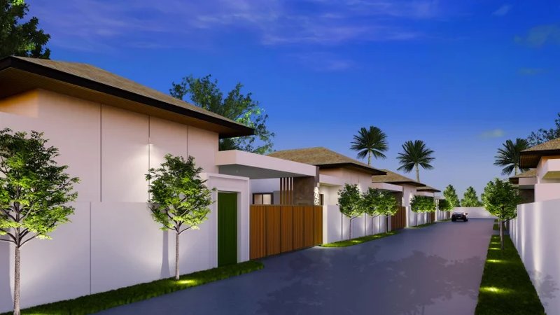 3 Bedroom Villa with Private pool in Bang Jo Pasak area, Phuket at Manisa Villas