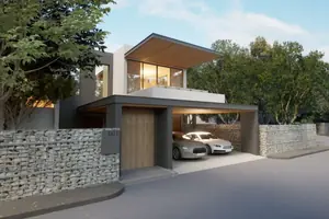 ภายนอกของวิลล่า ในสาคู