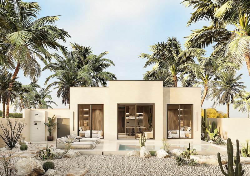 2 Bedroom Villa with Pool in Talang area, Phuket at Sunrise Lake Complex