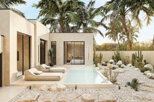 3 Bedroom Villa with Pool in Talang area, Phuket at Sunrise Lake Complex