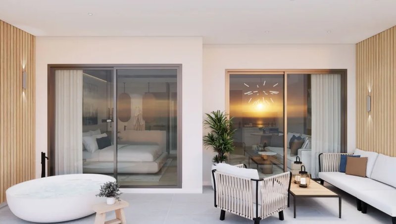 1 Bedroom apartment 50 meters from the sea in Mai Khao, Phuket in Maviston Complex