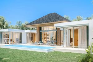 3 Bedroom Villa with Pool in Bang Tao area, Phuket in The Ozone Campus Villa complex
