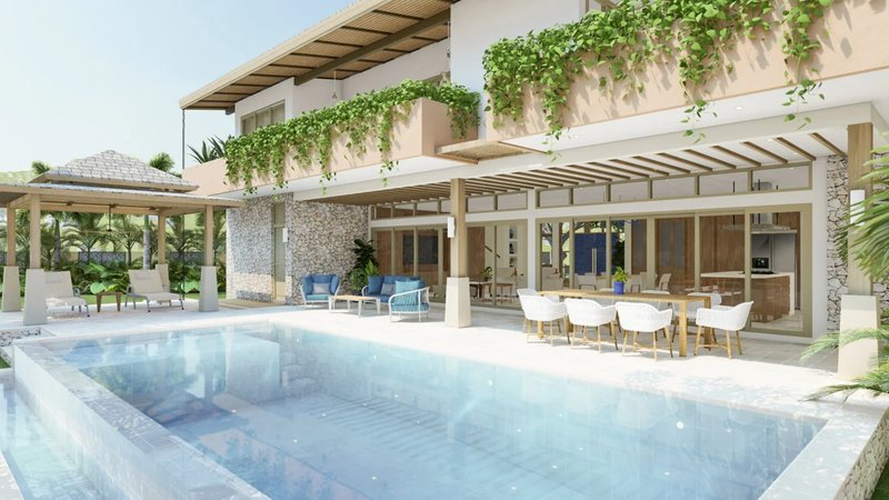 Two-storey villa with private pool and mountain views in Talang district, Phuket in Manick Meadows Complex