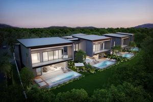 Two-storey villa with 4 bedrooms and private pool in Talang area, Phuket in Terra Azalea Villas complex