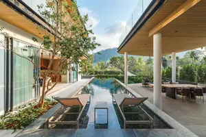 Exterior of villa in Choeng Thale