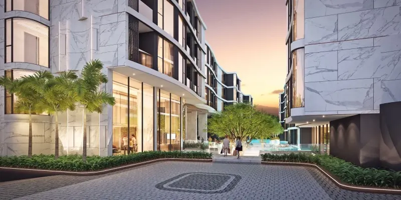 Exterior of condo in Patong