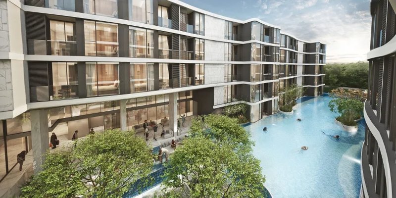 Studio apartment in the area of Patong, Phuket in the complex The Balance Patong Condominium