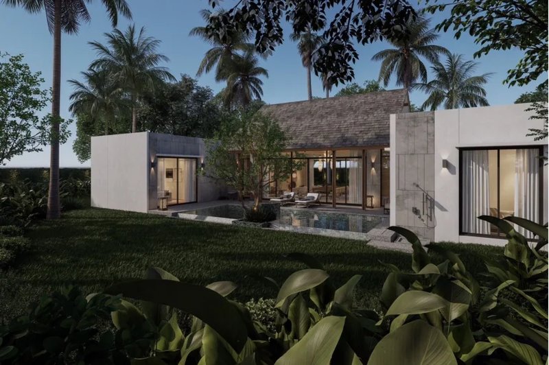 3 Bedroom Villa with pool in Cherng Talai area, Phuket in Bougainvillea Villa