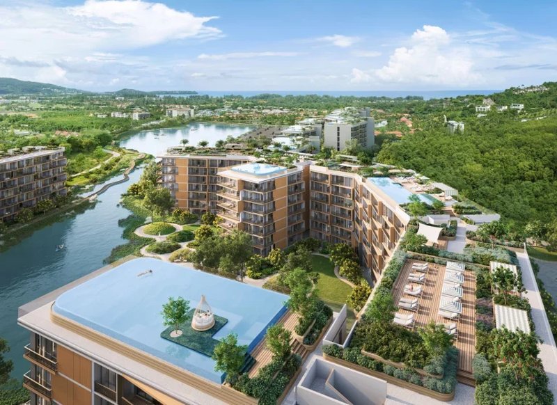 2 Bedroom Apartment in Laguna area, Phuket at Skypark Elara Complex