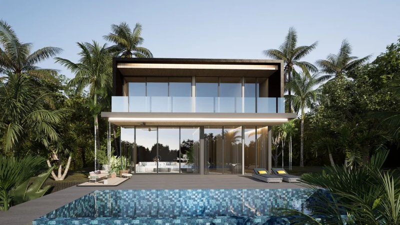 Two-storey 4 bedroom villa with pool near Layan Beach, Phuket at Aileen Villas Layan