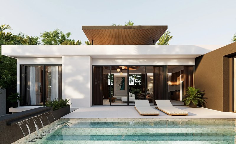 Вилла с 3 спальнями и частным бассейном на Банг Тао, Пхукет в комплексе Aileen Residence Bangtao